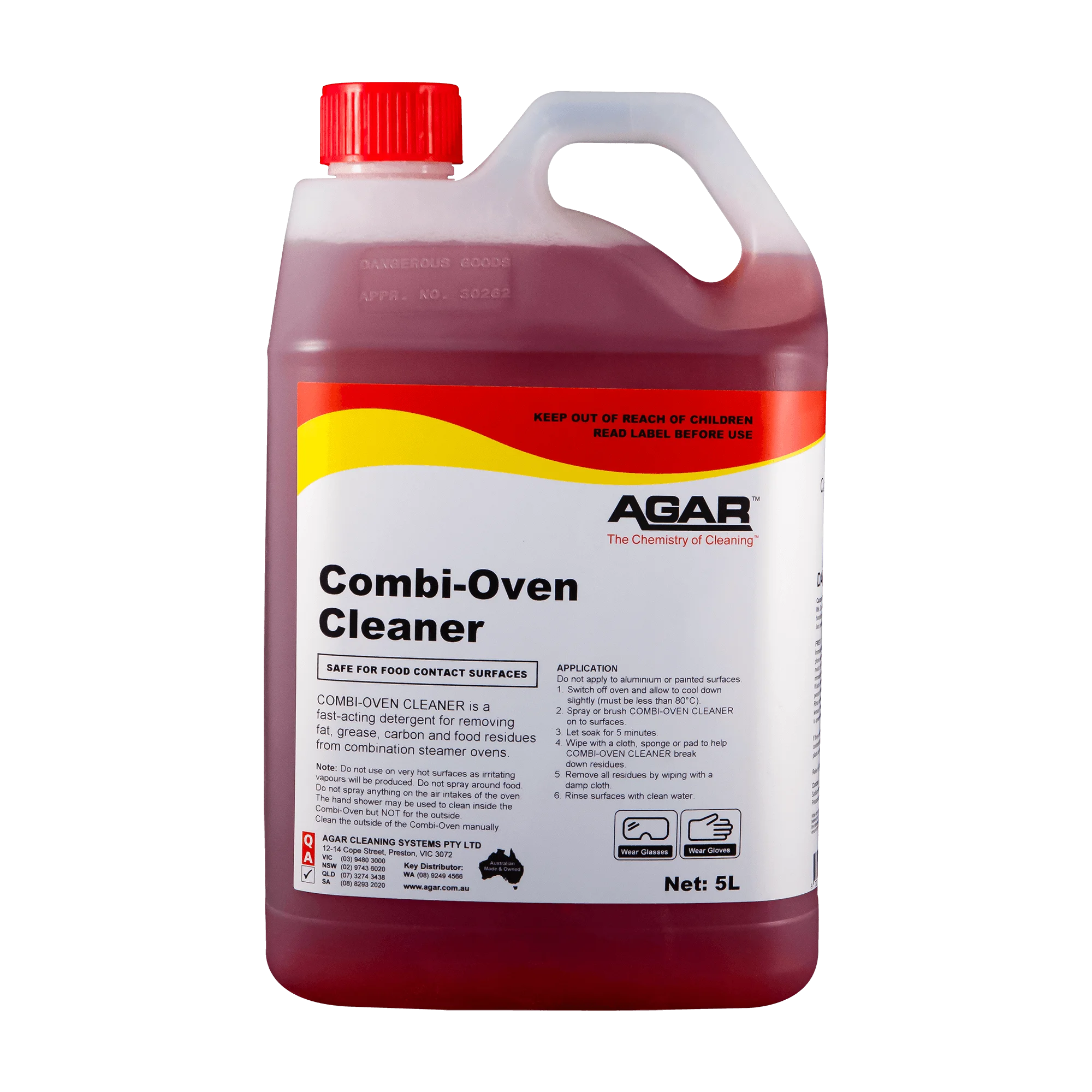 Agar Combi-Oven Cleaner 5L