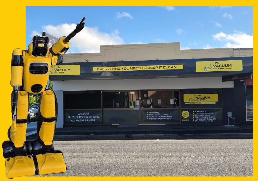 The Vacuume Shop Store Front